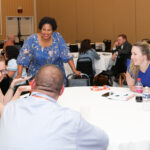 School public relations practitioners collaborate at the National School Public Relations Association annual seminar.