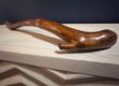 Walking stick laying on a table